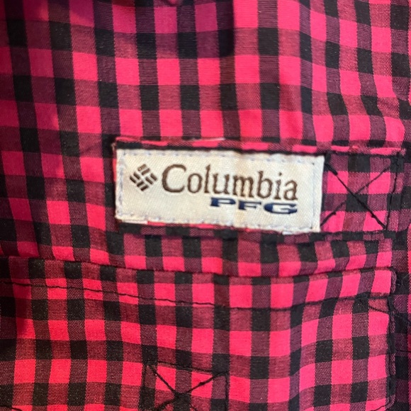 Columbia womensBlack and Red Plaid Shirt - Picture 2 of 4